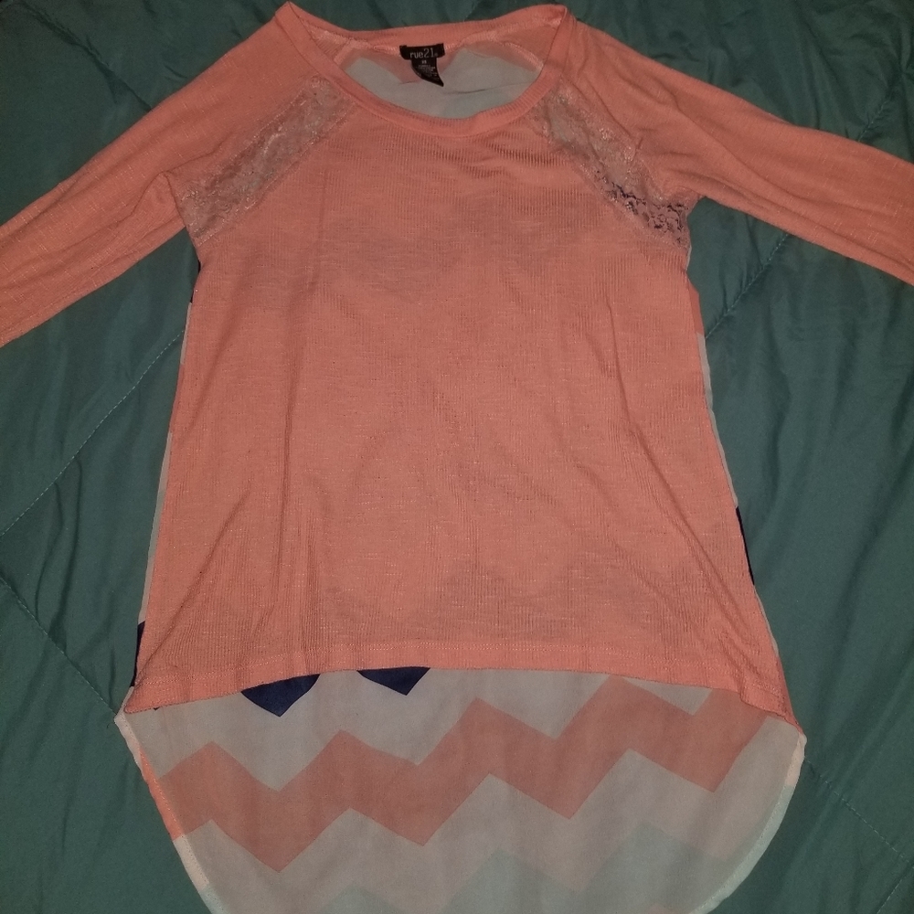 Pink top